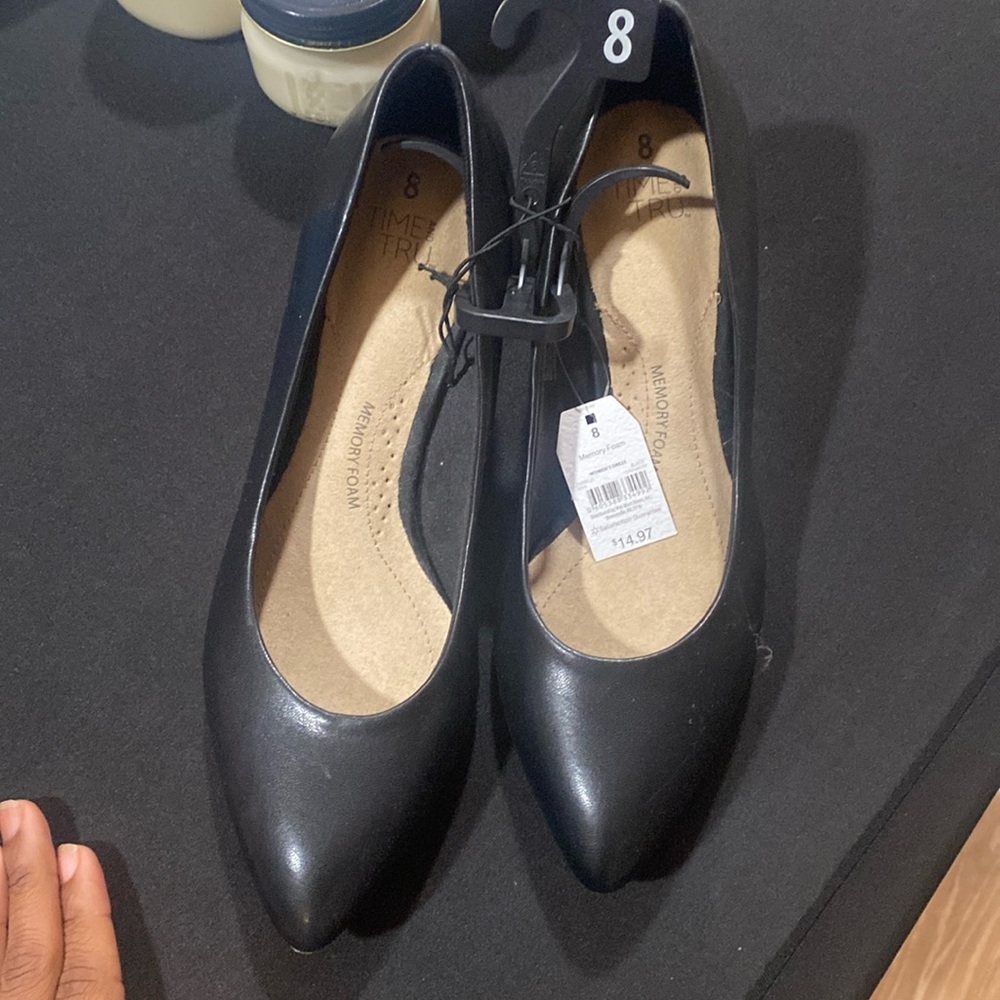 Black heels
